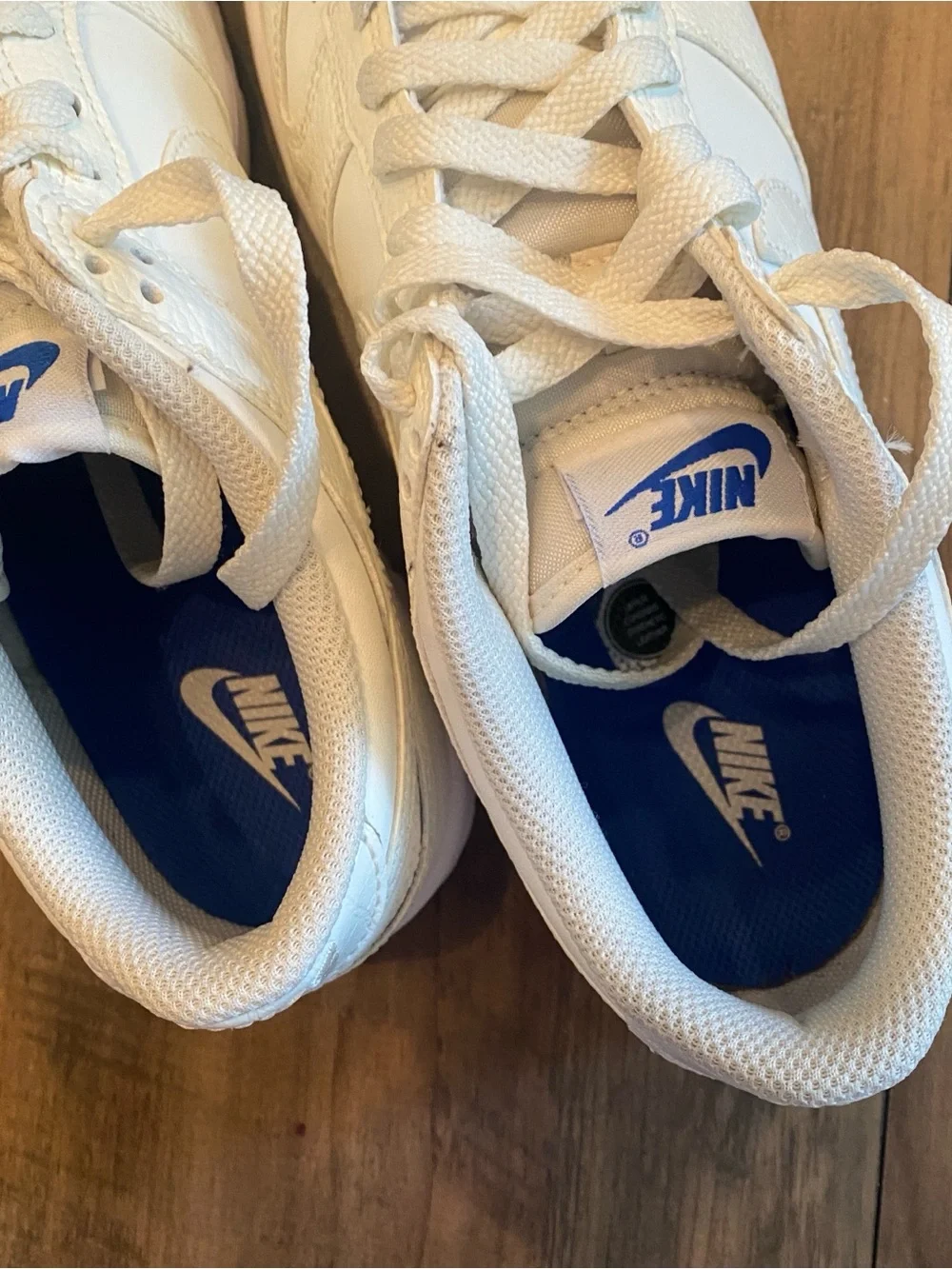 Nike • Dunk Low SE Sail Croc • Textured Leather Sneakers • 7Y / W 8.5